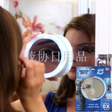 New TV Mirror Swivel brite Makeup magnifier Bathroom Makeup Mirror 5x 8x magnification