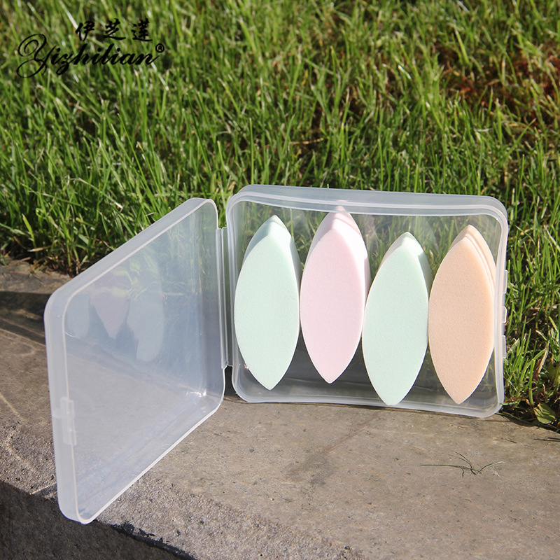 Dry and wet BB cream special air cushion powder puff boxed cosmetic cotton tool sponge powder puff round cleanser wholesale details Picture