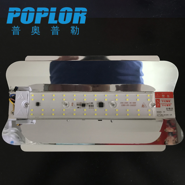 LED high quality tungsten Iodide lamp 50W foot watt high light waterproof constant current outdoor floodlight