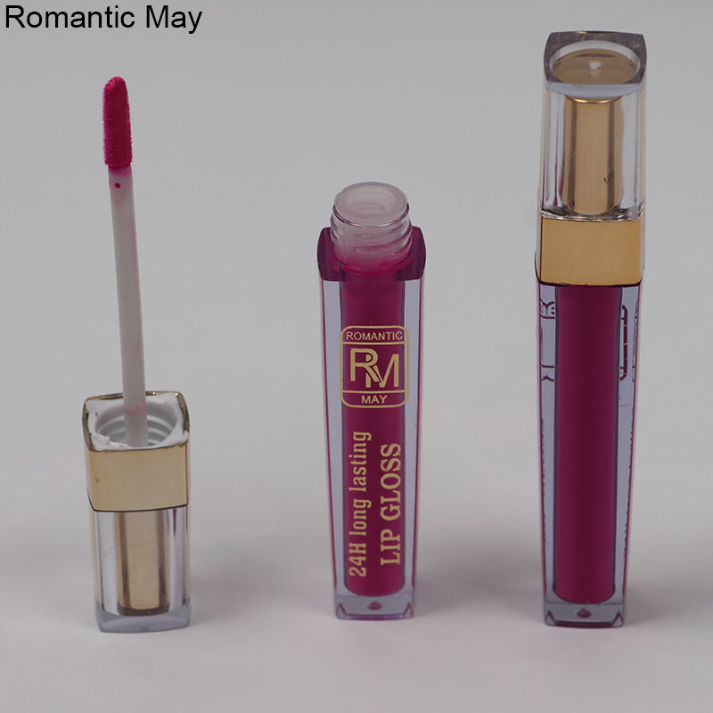 Romantic May外贸不沾杯防水唇彩性感甜美哑光雾面超显色批发细节图