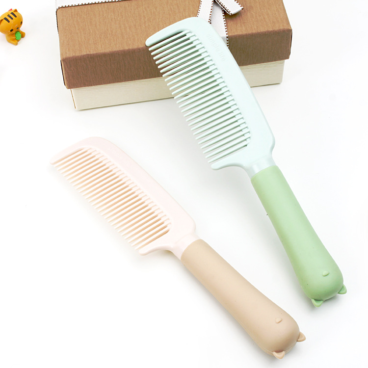 Minli Handbag Bao cute soft cute cat styling hair comb creative soft plastic handle cover professional plastic comb thumbnail
