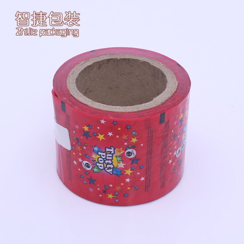 复合食品自动包装卷膜 糖果巧克力食品包装膜 包装制品厂家定制