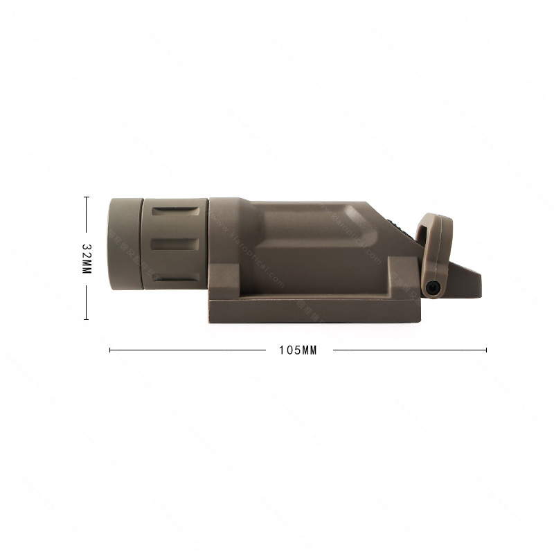 WML debajo de la mira colgante LED luz brillante táctica arena color linterna Specification image