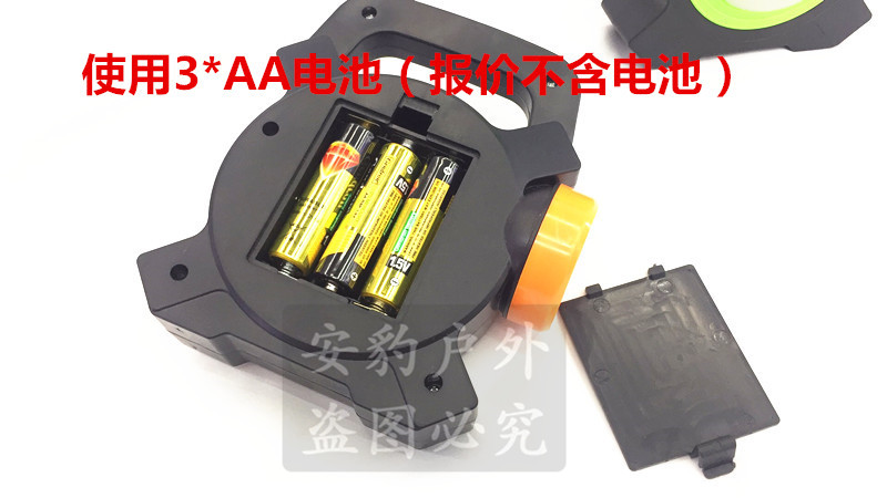 Anbao 27-lamp LED high-intensity portable lamp Gift battery Desk Lamp Outdoor Camping lamp Taiwan Gift Specification image