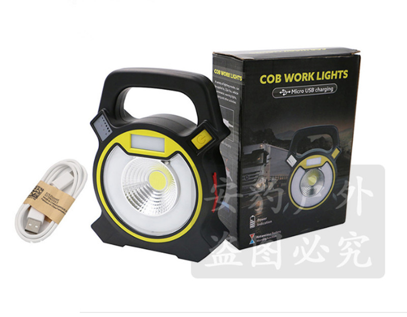 Anbao USB charging signal portable lamp, solar warning light, portable lighting lawn lamp Application Scenario