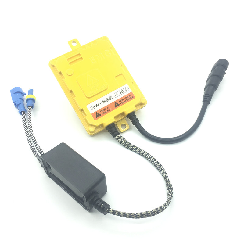 Automotive xenon lamp fixture 55W one-second quick-start HID high beam 12V high-voltage package Application Scenario