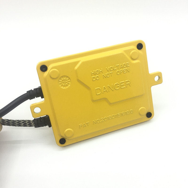 Automotive xenon lamp fixture 55W one-second quick-start HID high beam 12V high-voltage package Specification drawing