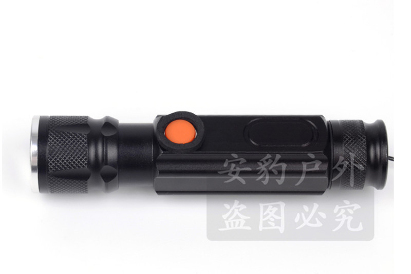 Anbao charging high-intensity portable lamp, strong magnetic aluminum alloy high-power portable lamp, searchlight, household emergency details Picture