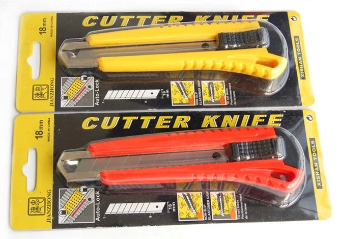 Utility knives, woodworking knives, paper cutting knives, stationery, utility knives, office and study supplies Application Scenario