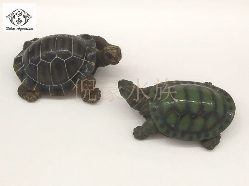 Wholesale and retail of simulated animal turtle ornaments, fish tanks, aquariums, villa courtyards, garden pools, and resin ornaments details Picture