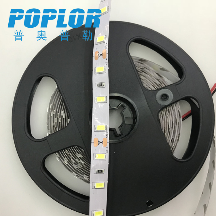 LED高亮软灯带 5730高流明单色 柔性灯条低压12V裸板产品图