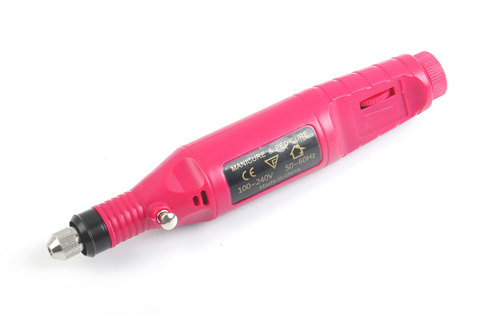 笔试电动磨甲机 美甲笔式打磨机 电压110V-220v 电子通用指甲机细节图