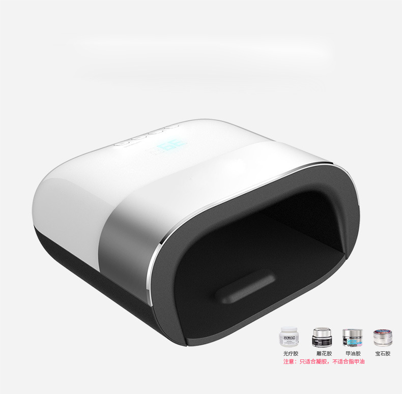 The manufacturer supplies SUN3 light therapy machine, intelligent 2nd generation dual-source nail lamp, LED drying UV light therapy lamp details Picture