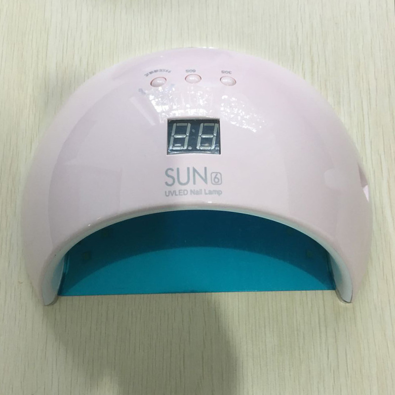 供应SUN6快速照干美甲光疗机 UV LED感应美甲灯 智能感应美甲机详情图4