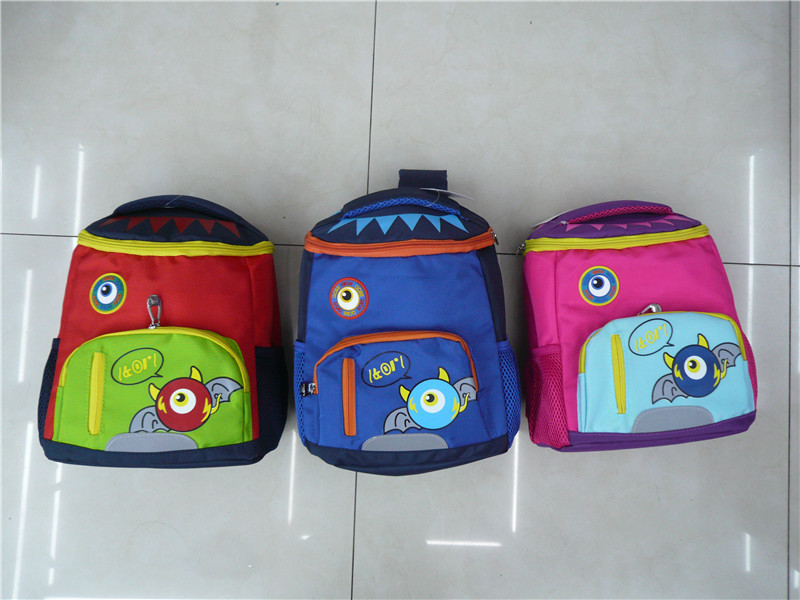 "Love Dance Children's Backpack, Student Kindergarten Bird Cartoon, Student Preschool Schoolbag. details Picture