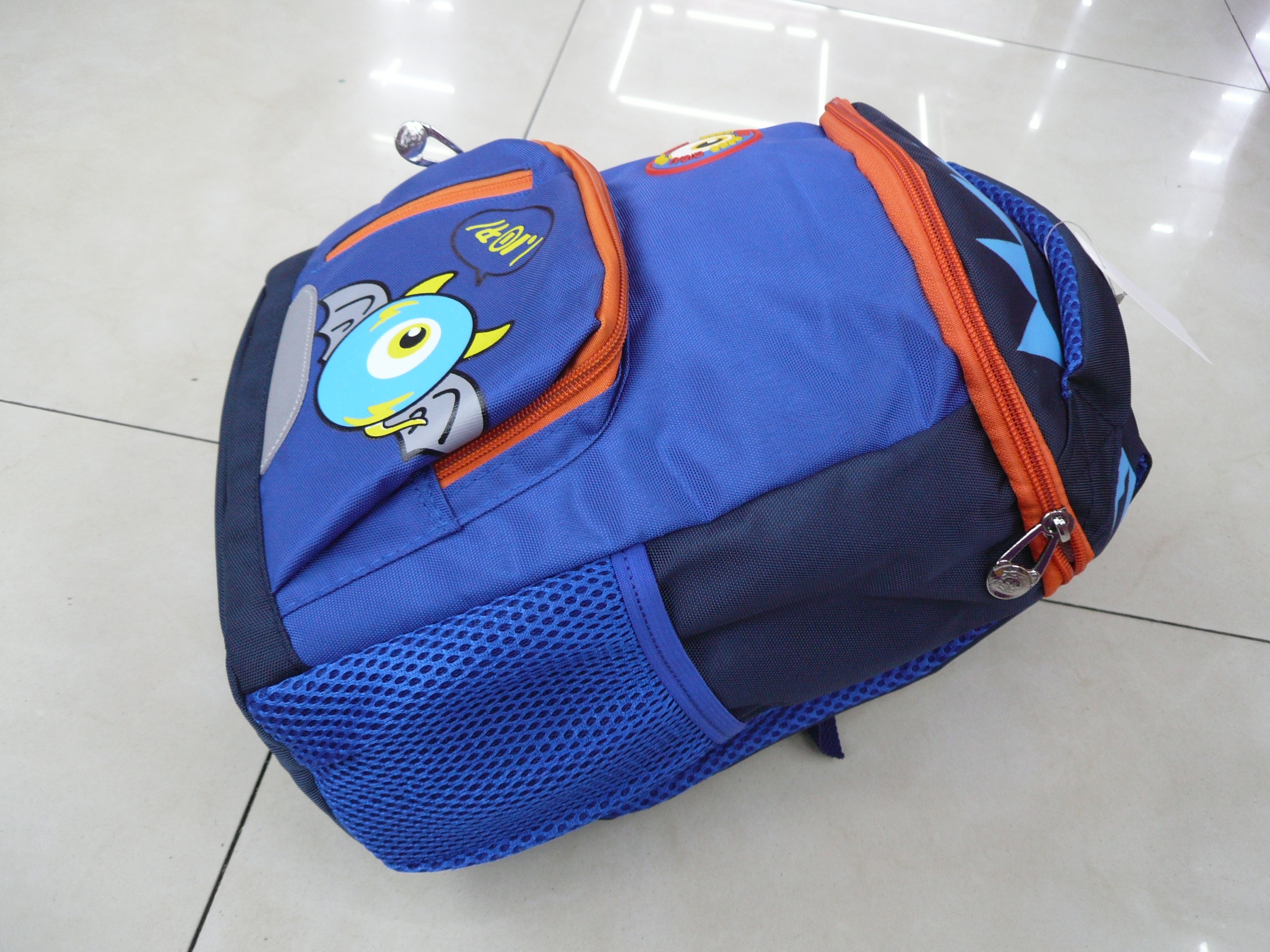"Love Dance Children's Backpack, Student Kindergarten Bird Cartoon, Student Preschool Schoolbag. Specification image