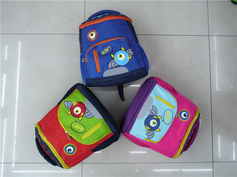 "Love Dance Children's Backpack, Student Kindergarten Bird Cartoon, Student Preschool Schoolbag. Application Scenario