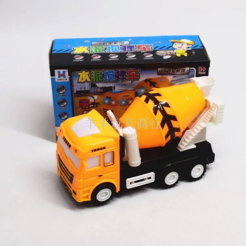 Children's electric swivel wheel cement mixer truck, engineering vehicle, boys' and girls' light, music and educational toys Application Scenario