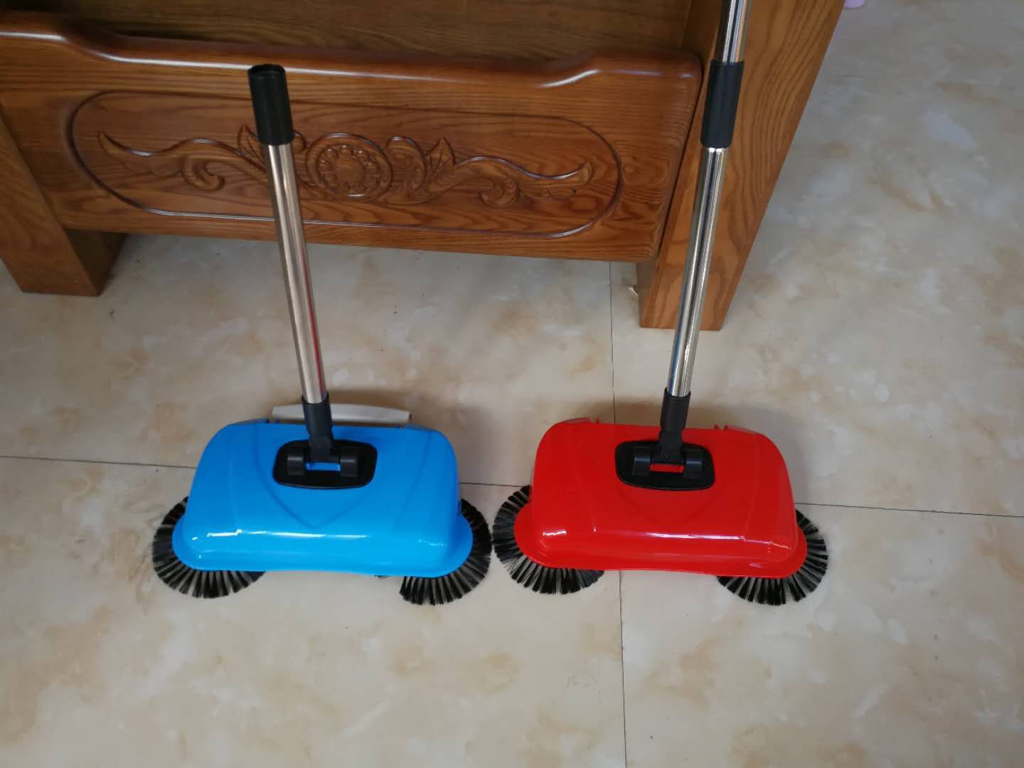 smart cleaning 手推式扫地机 家用扫地机懒人扫把拖把套装产品图