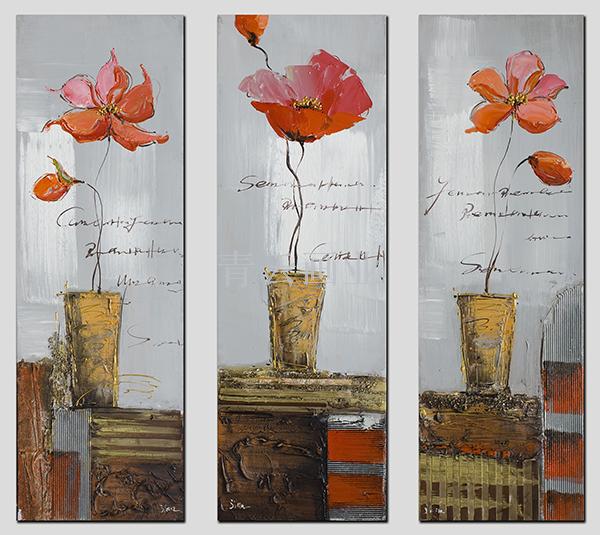Hand-painted oil painting, abstract oil painting thumbnail