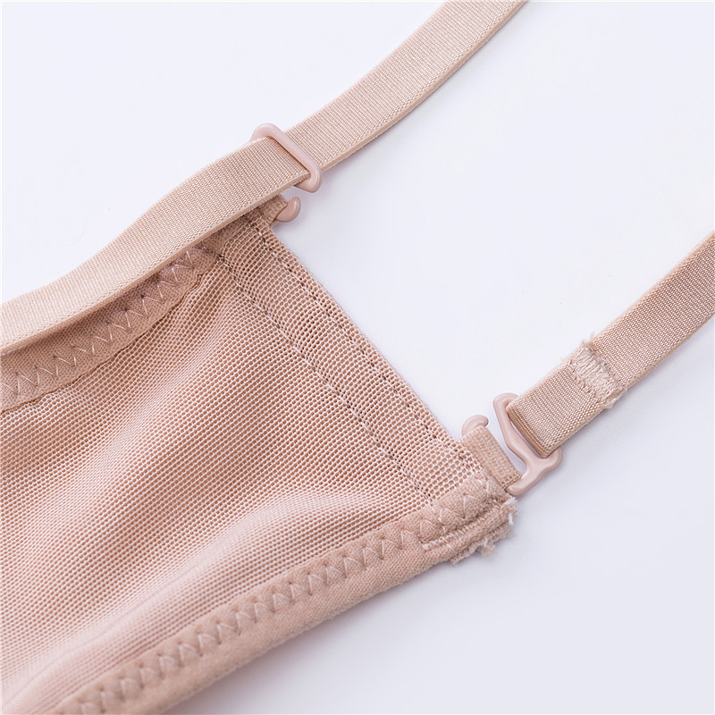 欧美性感一片式深U型礼服婚纱无痕聚拢文胸内衣细节图