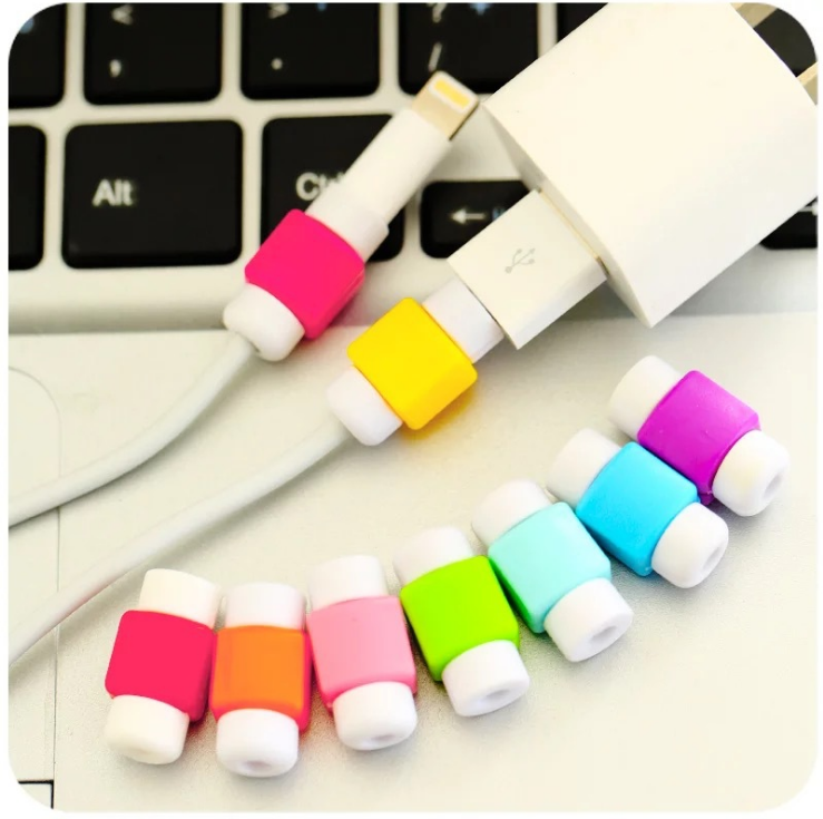 Taiwan I-line sleeve, Apple charging data cable protection sleeve, bow protector, charging cable protector details Picture