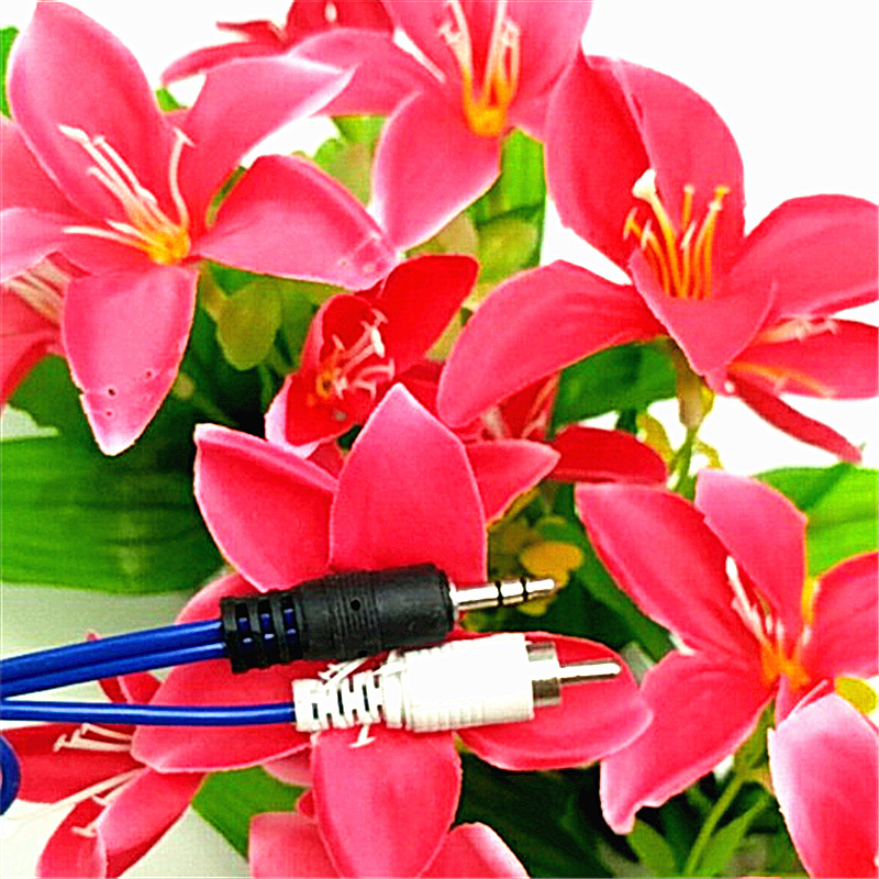 AV video cable, Lotus digital camera DV signal cable 1:3, Lotus AV cable 1-to-3 details Picture