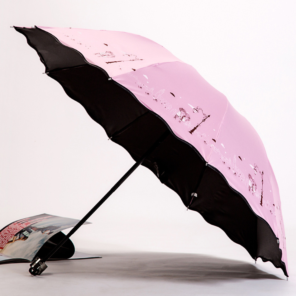晴雨伞实物图
