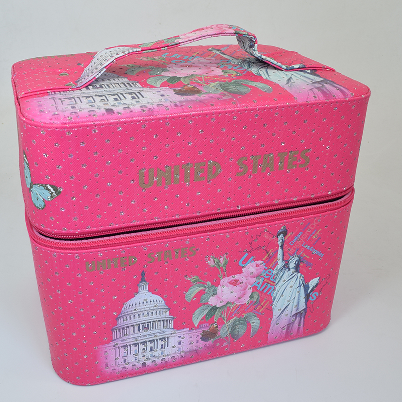 New one-to-four makeup box for women, large-capacity storage box, waterproof, sturdy and durable, factory direct sales Application Scenario