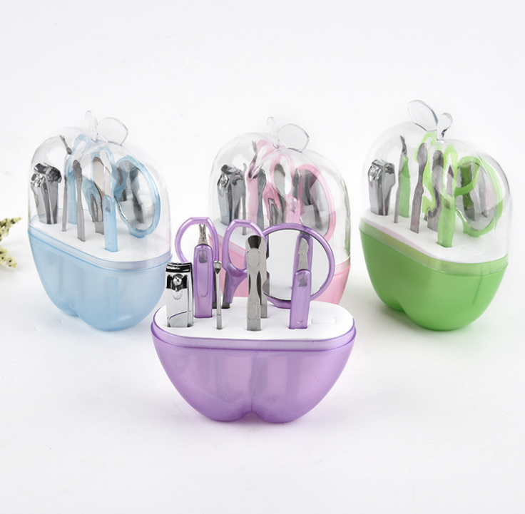 Ping Guo 8-piece nail clipper nail clipper nail clipper set Beauty set pedicure knife dead skin clipper baby