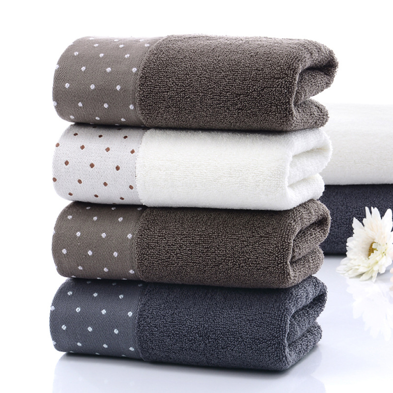 丝带全棉毛巾男女情侣洗脸加厚舒适毛巾现货供应产品图