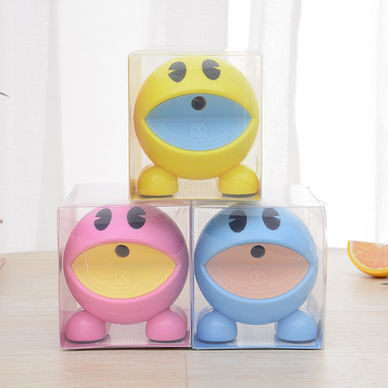 Popular supply can cartoon pencil sharpener Pac-Man pencil sharpener 3636 student stationery wholesale thumbnail