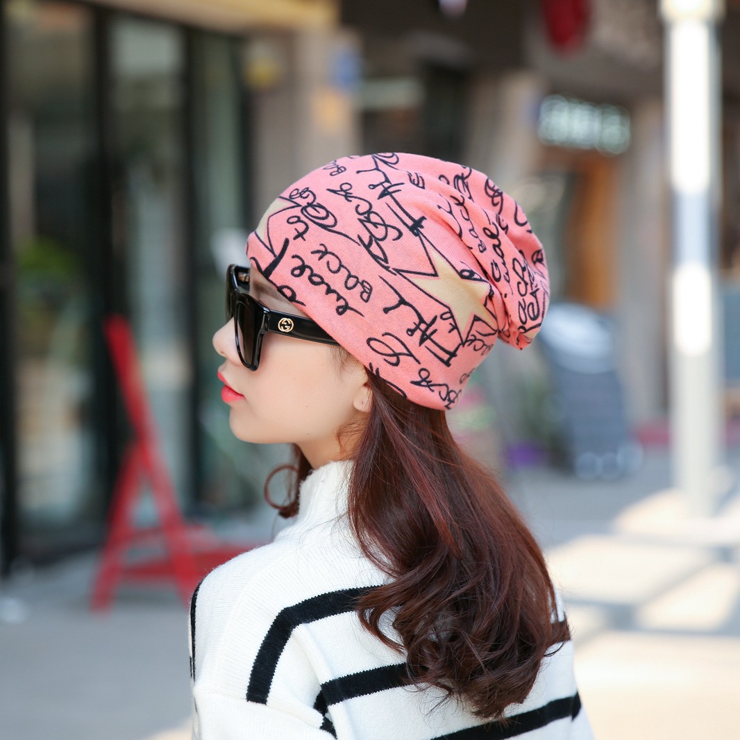 2018 Spring/Summer New Hat Fashion Women's Pullover Hat Korean Knitted Hat Manufacturers Wholesale Custom Christmas Hat details Picture