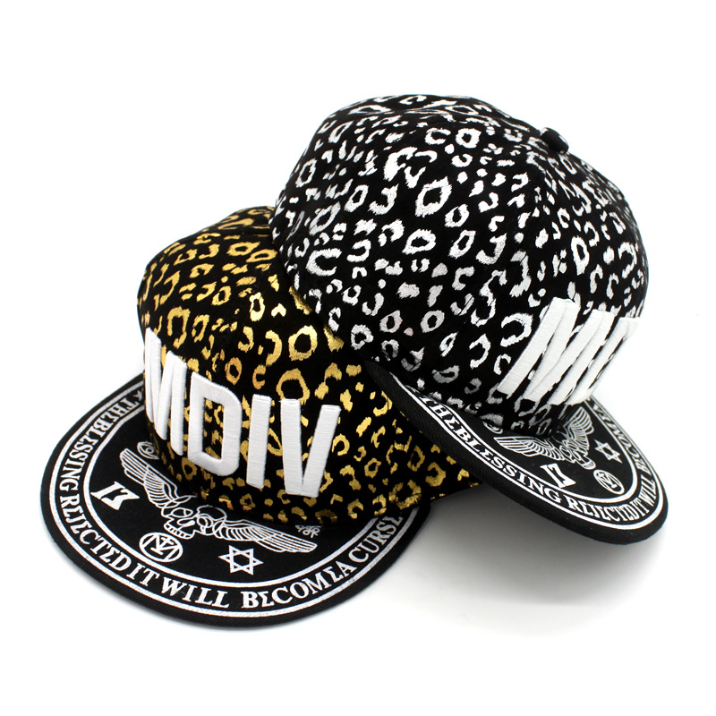 Korean Mdiv Letter Flat Rim Hip Hop Cap Lip Print Baseball Cap Small Lip Lovers Flat Rim Cap Autumn