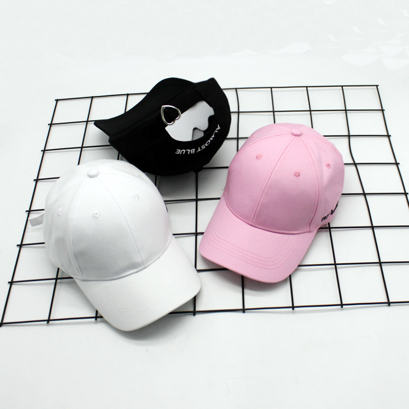Musshang New Love Button Back Alphabet Embroidery My Buddy Baseball Cap Cap For Men And Women Couples