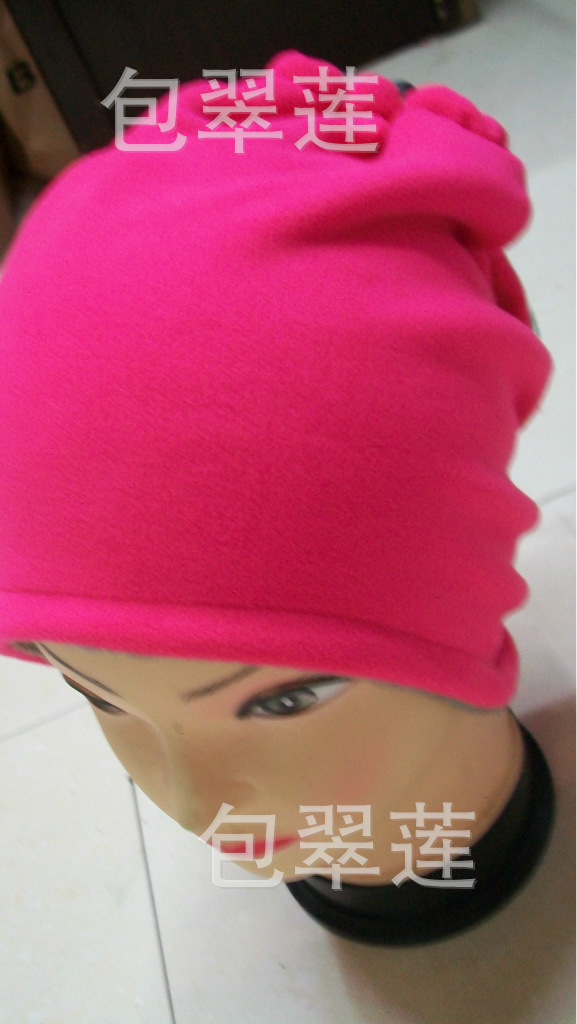 Foreign Trade Wholesale Polar Fleece Head Pile Hat Multi-Functional Windproof Warm Dual-Purpose Headscarf Spot Custom Logo