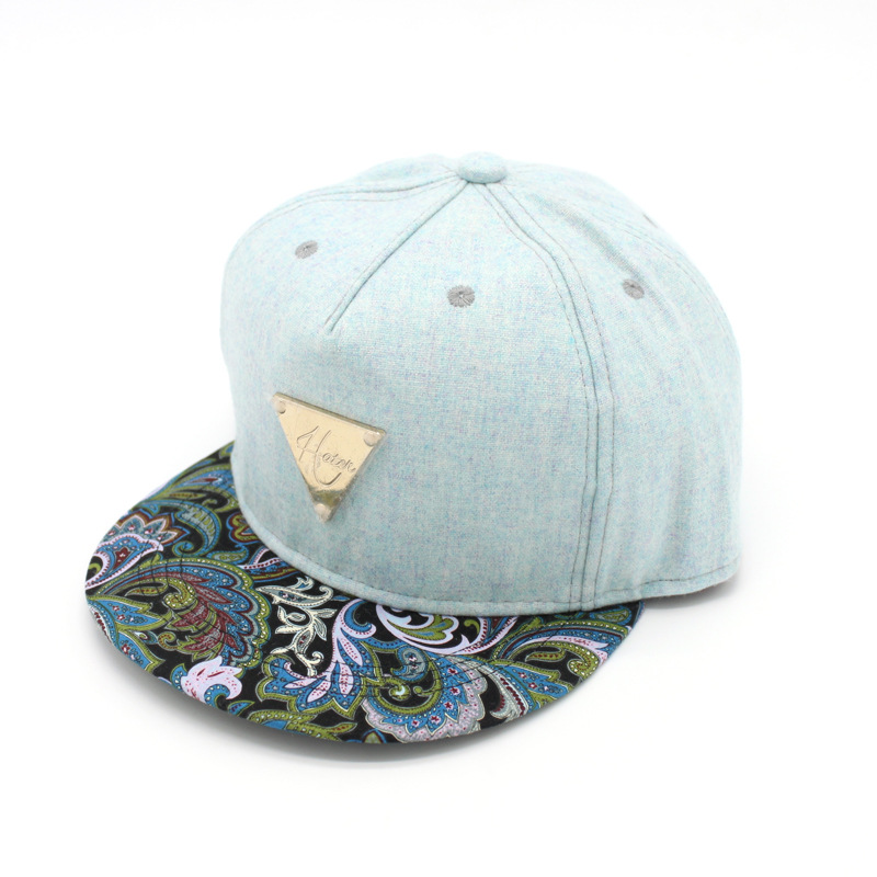 South Korea Hat New Woolen Cashew Flower Hip Hop Hat H Series Hip Hop Baseball Hat Q-0055 Cotton Men And Women Application Scenario