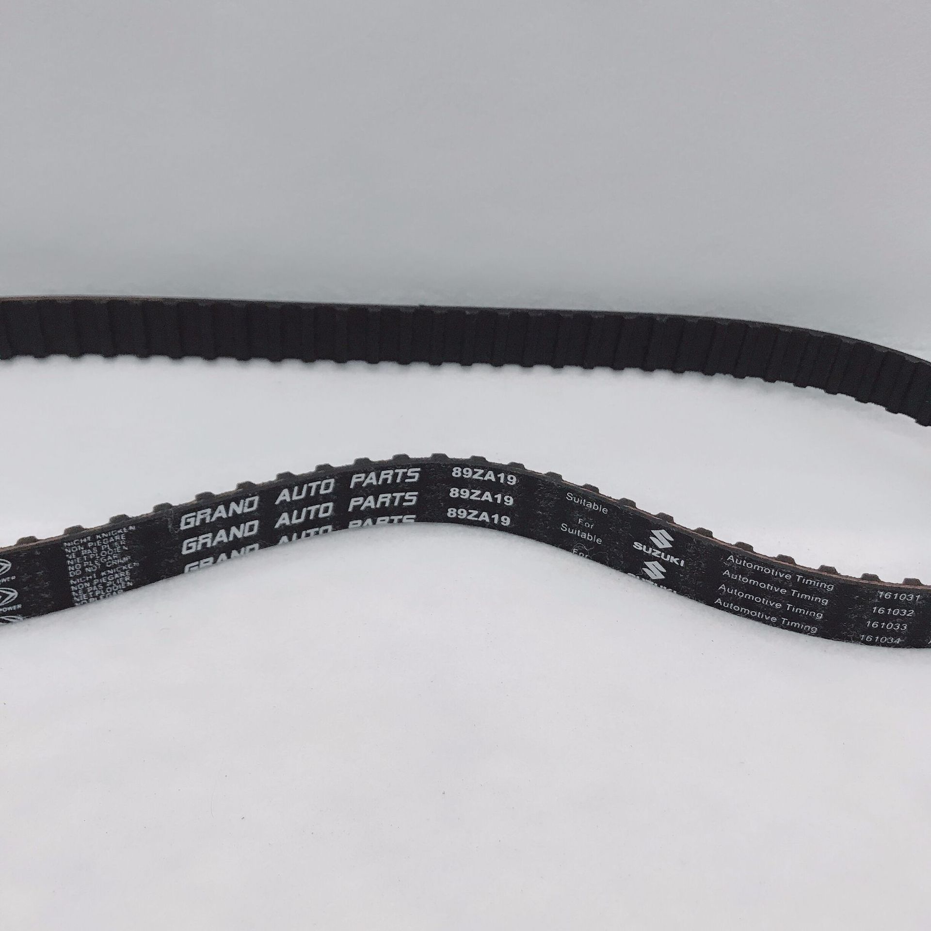 Timing belt supply 89ZA19 timing belt, synchronization belt, timing belt Specification drawing