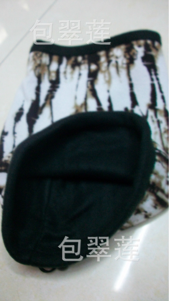 Aliexpress New Cashmere Scarf Outdoor Multifunctional Warm Hat Dual-Use Bib Head Hat Factory Wholesale Specification drawing
