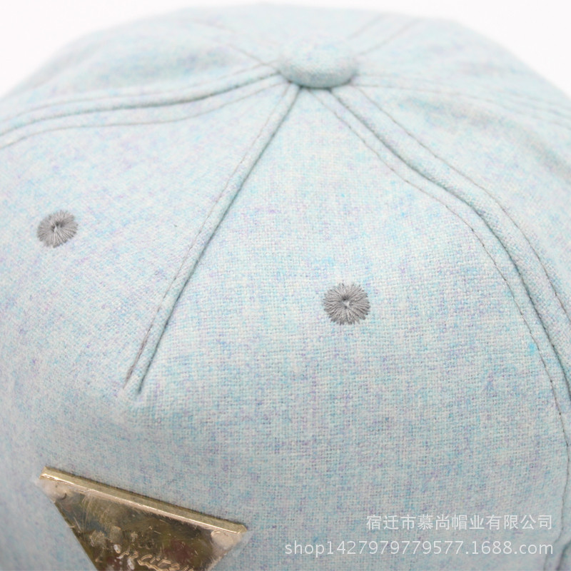South Korea Hat New Woolen Cashew Flower Hip Hop Hat H Series Hip Hop Baseball Hat Q-0055 Cotton Men And Women Specification drawing