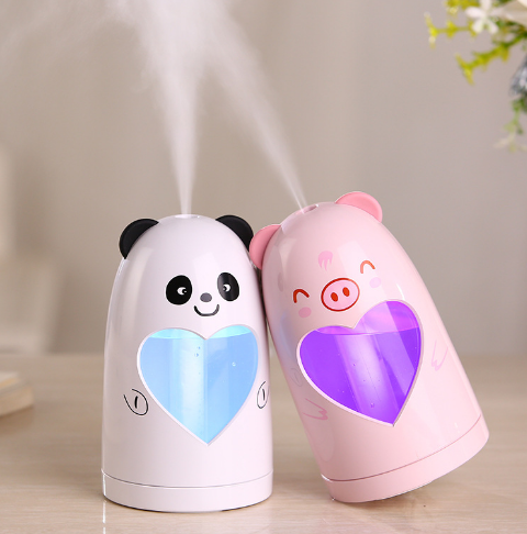 Cute USB mini humidifier, car humidifier, bedroom desktop portable humidifier Specification image