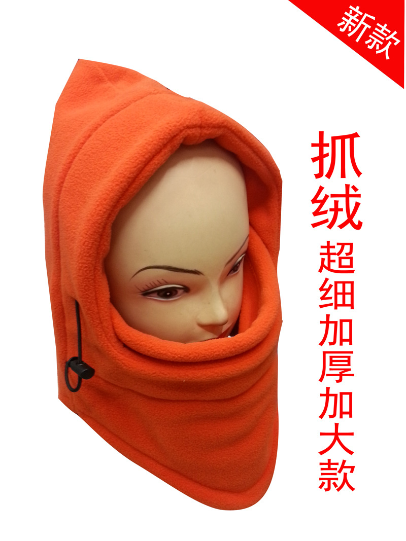 Foreign Trade New Fleece Hat Sports Mask Foreign Trade Multi-Functional Hat Outdoor Riding Head Set Manufacturers Wholesale Application Scenario