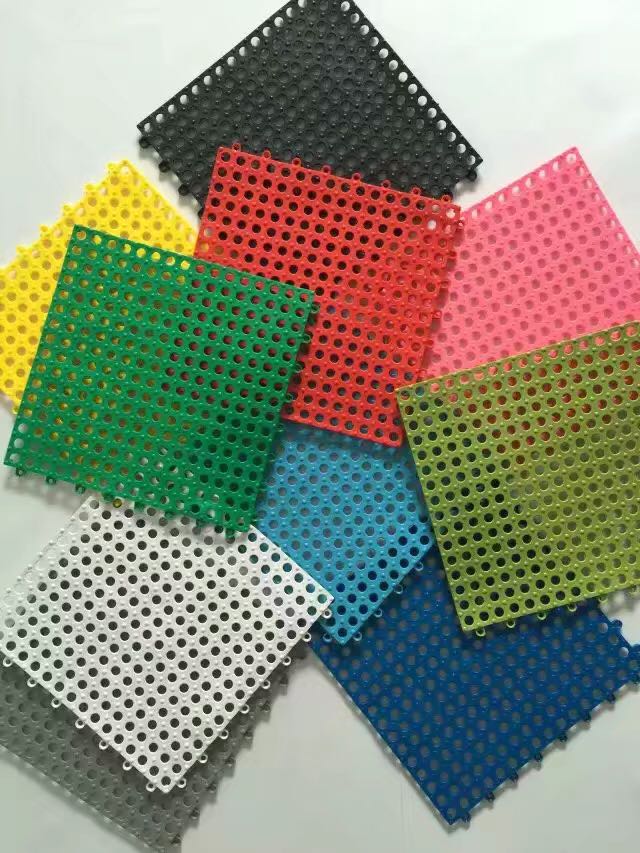 280克环保无味拼接 1.0圆孔泳池防滑隔水垫淋浴房整铺30x30