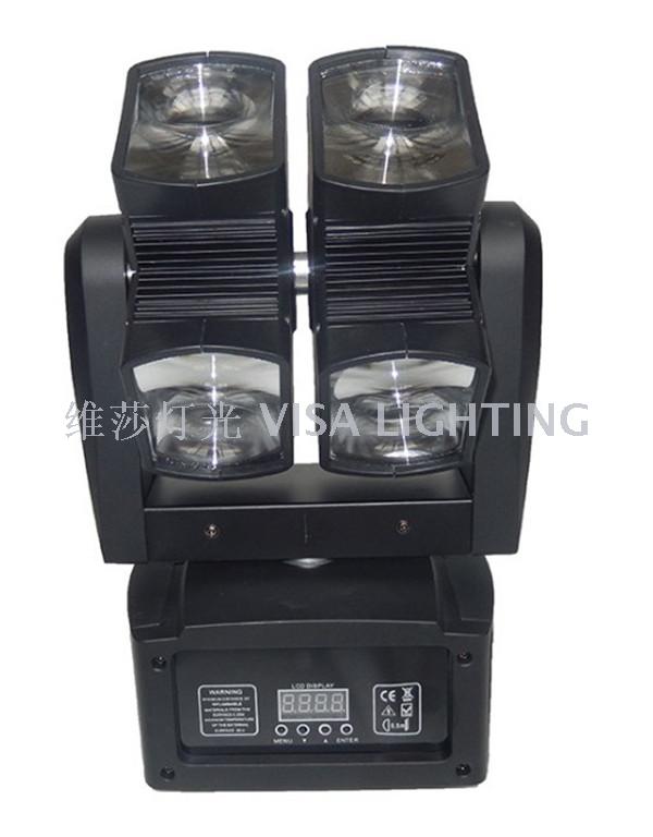 LED fire wheel rotating beam lights for bars and dance halls, high-brightness stage lighting details Picture