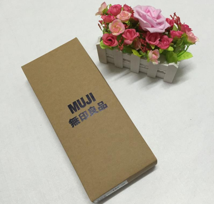 High-end gift box set of Muji men's quality briefs, nano 5-piece set, 5-color high-quality shorts details Picture