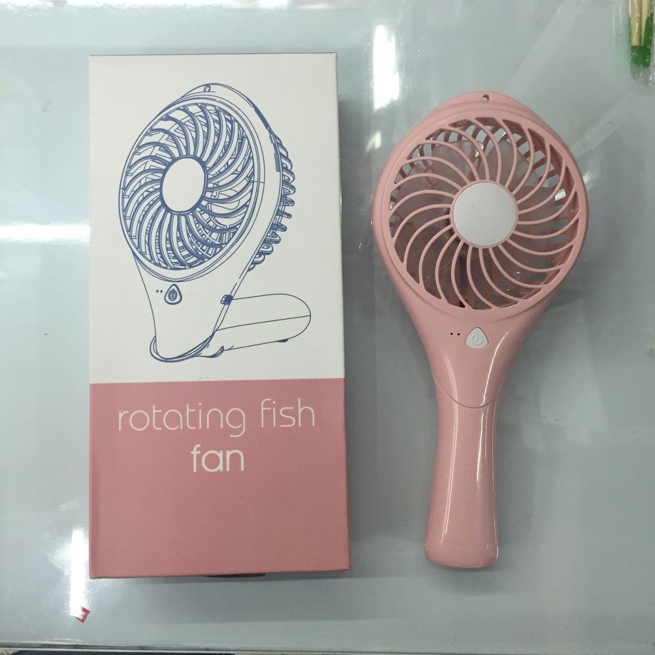 Upgraded usb Mini Rotating Handheld Fan Multi-Functional outdoor handheld large capacity usb charging small fan full figure