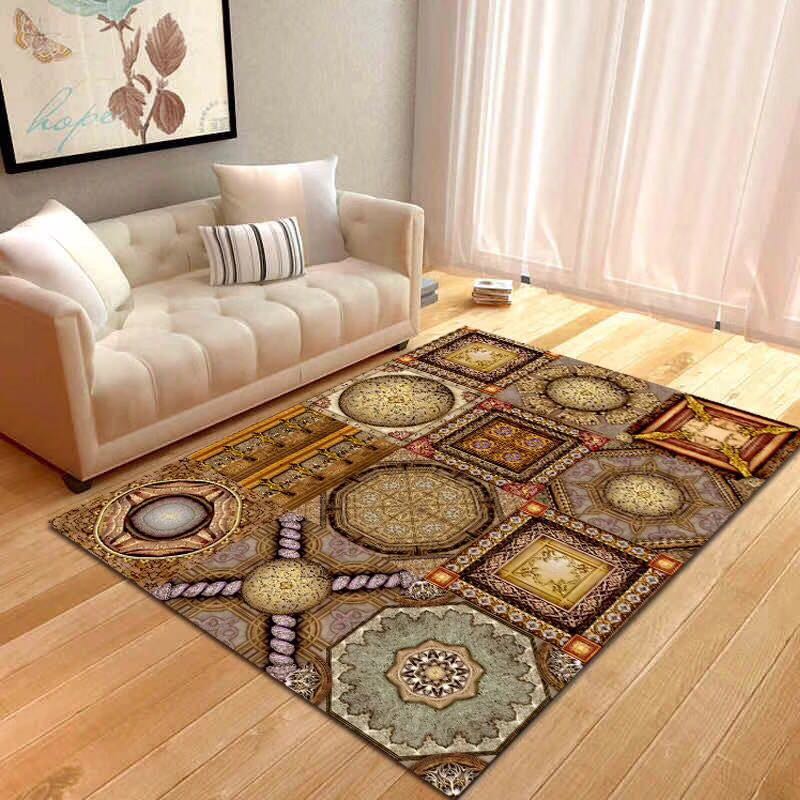 3D高清印花地毯客厅餐厅地毯地垫详情图4