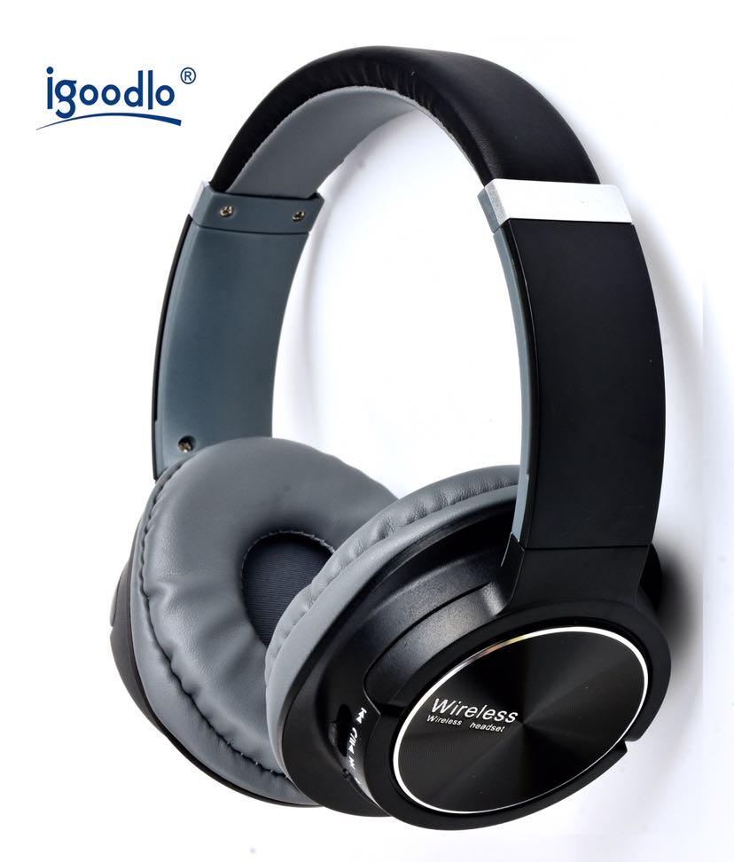 Igoodlo Bluetooth Headphone Headphone Wireless Headphone 12