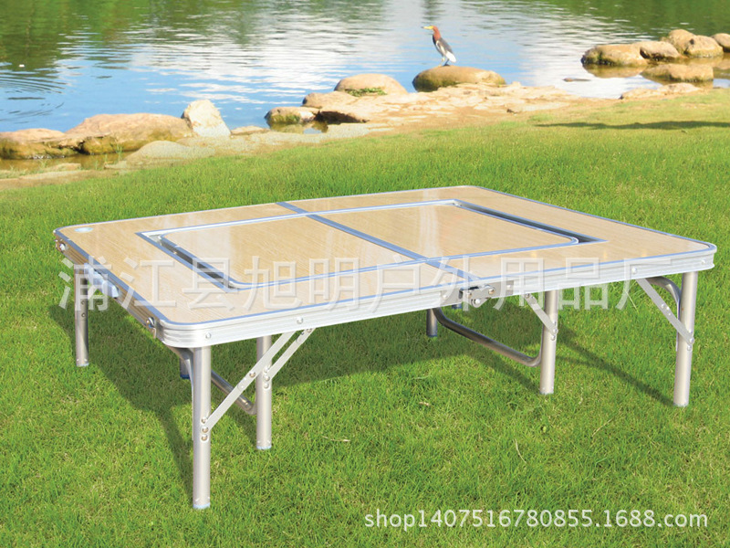 【 Ultra-Light 】 Multi-functional folding table, aluminum alloy folding table, convenient folding table for outdoor travel, coffee table type details Picture
