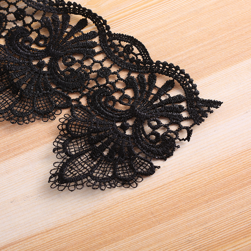 Water-soluble lace cat ear accessories DIY polyester barcode lace lace water-soluble lace accessories details Picture